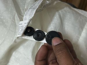 Zara White Double-Breasted Peacoat