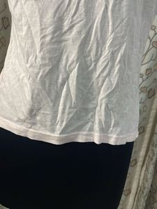 Soft Pink V-Neck T-Shirt