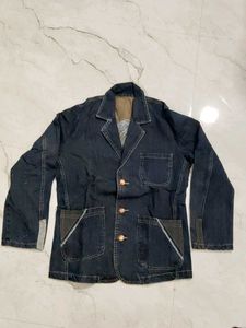 Men's Denim Blazer Jacket