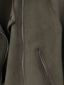 Olive Green Biker Jacket