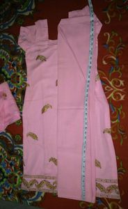 NEW Pink salwar suit set - 3 piece - { not used }