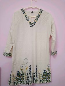Embroidered co ord set with Floral Design