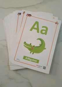 Alphabet Flashcards-Alphabet, Number, Rhyme