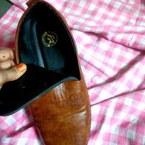 Men's Brown Leather Loafers