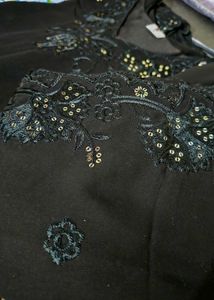 Elegant Black Kurta Set with dupatta
