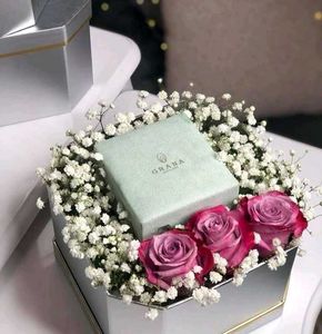 Jewellery Set with Roses