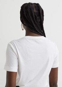 H&amp;M women silk and cotton blend t shirt