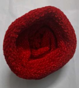 Cozy Red Beanie Hat