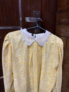 Yellow Floral Top