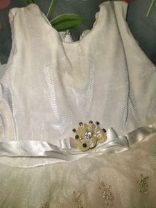 White Lace Baby Dress with Bolero