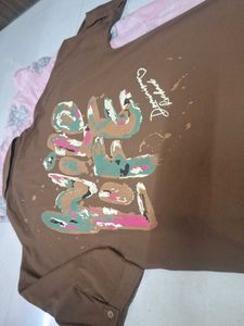 Men's Brown Pocket Shirt