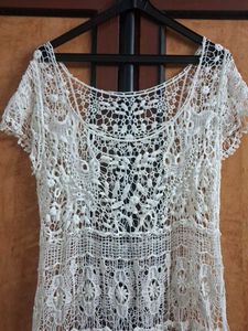 Bohemian Crochet Lace Dress