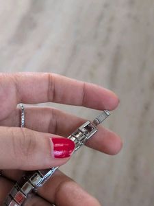 Elegant Silver-Tone Women's Watch