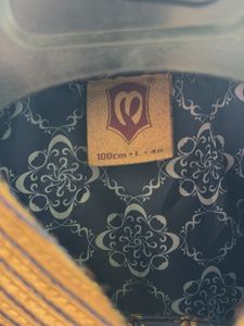 Men's Navy Brocade Shervani