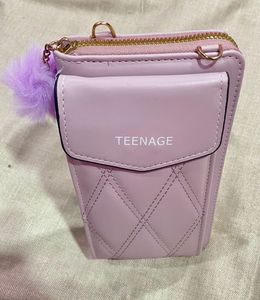 Cute lavender sling Bag