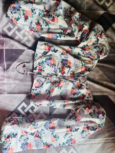 Floral Print Crop Top