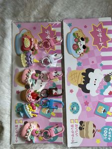 Cute Dessert Themed Keychains