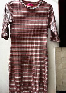 Striped Casual Fit Dress