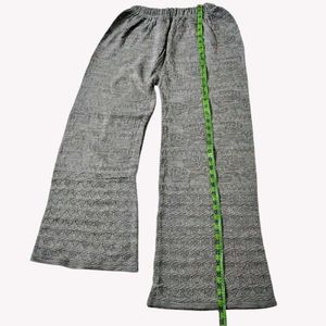 Stylish Grey Patterned Palazzo Pants 🆕 NWOT 🫶 2X