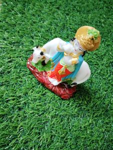 Kanha Ji Idol With Gau Mata ❤️