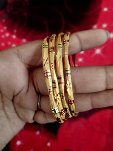 New 1 gram gold bangles