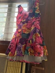 Vibrant Floral Mini Dress