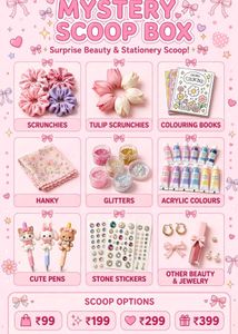 Mystery Beauty & Stationery Scoop Box