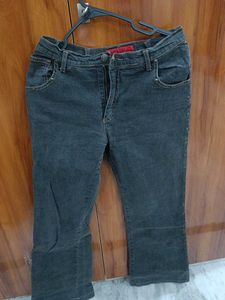 Stylish Charcoal Grey Denim Jeans