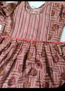pure cotton nyra cut kurta set