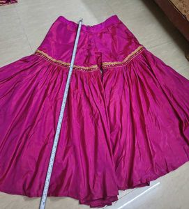 Magenta Lucknowi Gharara