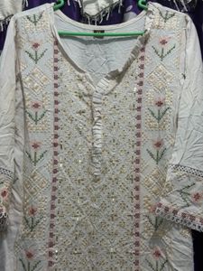 Elegant Embroidered Kurta Set with Dupatta