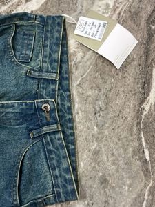Wide Leg Denim Jeans