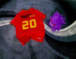 🚨 football jersey Red T-Shirt 🇯🇵