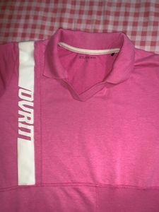 Pink Polo Style Dress