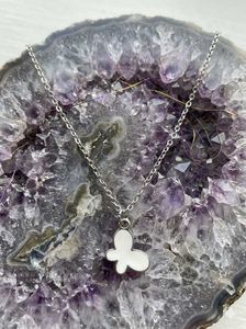 Cute Butterfly Pendant Necklace