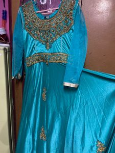 stylish party wear ethnic gown