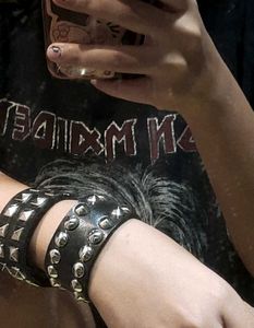 studded cuff bracelet