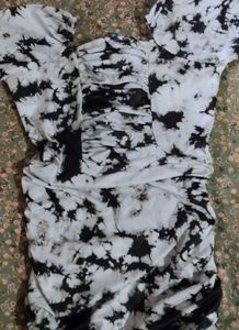 Trendy Tie-Dye Bodycon Dress