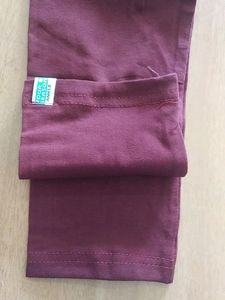 Ankle Leggings Branded 4way XL Size Maroon Colour