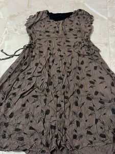 Elegant Printed Maxi Dress