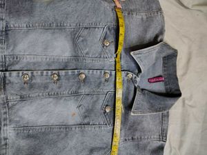 Stylish Washed Denim Jacket