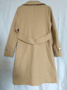 CREAM COAT FOR WOMEN