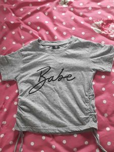 Cute Grey Top (Not Used)