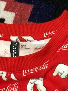 Red Coca-Cola Sweatshirt