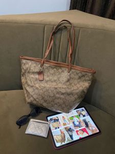 Coach Monogram Tote Bag