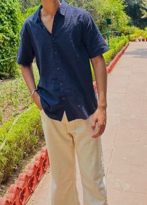Classic Blue Short Sleeve Shirt