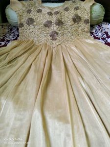 Gold Embellished Dress
