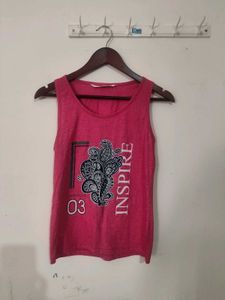 2 tops Chic Mock Neck Puff Sleeve and slevless t