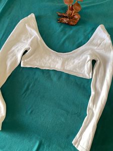 White Bralette Top - 2