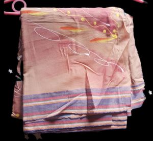 Hand Printed Saree Stock Limited